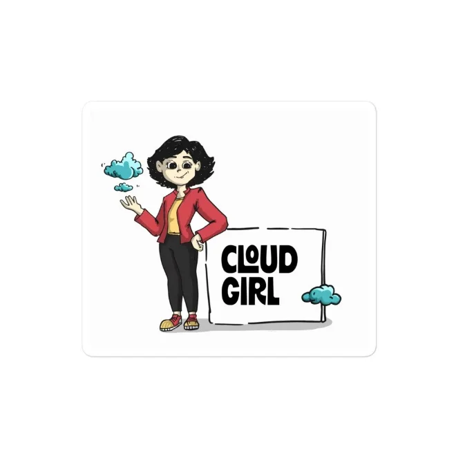 Cloud Girl Stickers